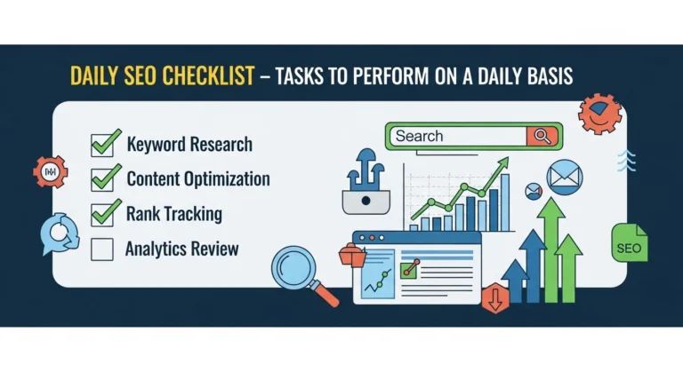 Daily SEO Checklist – Tasks to Perform on a Daily Basis